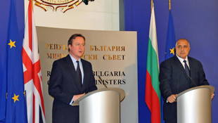 İngiltere Başbakanı Cameron, Bulgaristan’da