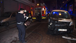 İstanbul'da 15 araç kundaklandı