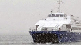 BUDO kar yağışı nedeniyle seferlerini iptal etti