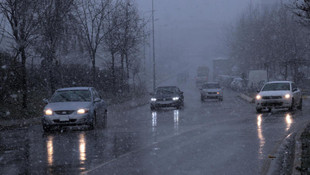 İstanbul'da kar başladı