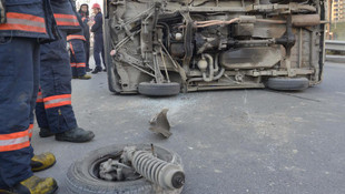 Kadıköy'de trafik kazası: 1 yaralı