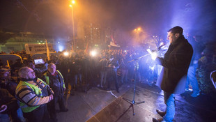 Karadağ'da hükümet karşıtı protesto