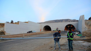 Karahan Tüneli inşaatında sona yaklaşıldı