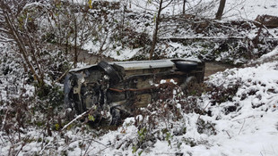 Kastamonu'da iki kamyonet çarpıştı: 5 yaralı