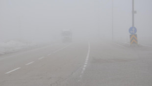 Kırıkkale'de ulaşıma sis engeli