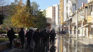 Kızıltepe'de izinsiz yürüyüş