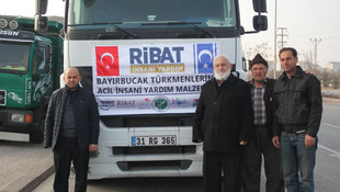 Konya'dan Bayırbucak Türkmenlerine yardım