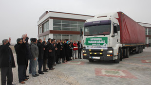 Konya'dan Bayırbucak Türkmenlerine yardım