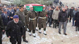 Kore gazisi son yolculuğuna uğurlandı