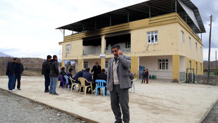 Kulp'ta Kuran kursu binasındaki yangın