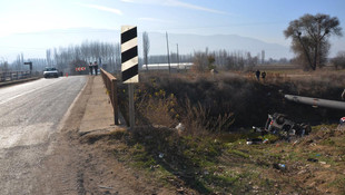 Kütahya'da trafik kazası: 1 ölü, 4 yaralı