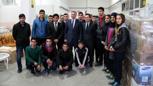 Lise öğrencileri ihtiyaç sahipleri için seferber oldu