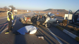 Manisa'da trafik kazası: 1 ölü