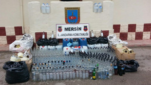 Mersin'de sahte içki operasyonu
