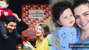 Pelin Karahan ve Bedri Güntayın oğullarının doğum günü partisi! Fotoğrafları instagrama attılar!