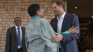 Prens Harry Güney Afrika'da