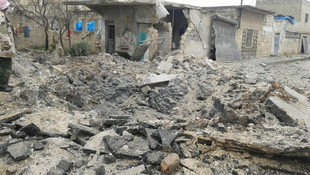 Rus uçakları Azez'i bombaladı: 8 ölü, 11 yaralı