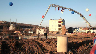 Samsun'da temel atma töreni