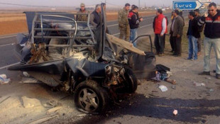 Şanlıurfa'da trafik kazası: 1 ölü, 1 yaralı