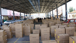 Saruhanlı'da tütün alımına başlandı