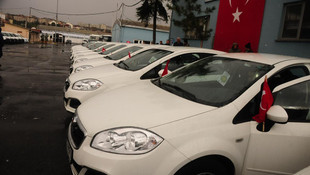 Şişli Belediyesi emniyete 32 araç hibe etti