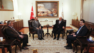 TBMM Başkanı Kahraman, Görmez'i ziyaret etti