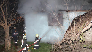 Tekirdağ'da metruk binada yangın