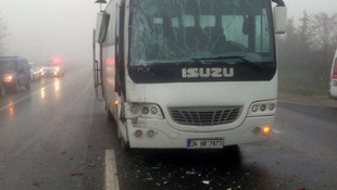 Tekirdağ'da trafik kazası: 10 yaralı