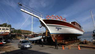 Tekne ve yatlar kışlık bakıma alındı