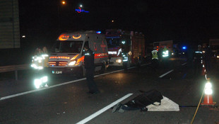 TEM'de trafik kazası: 1 ölü, 3 yaralı