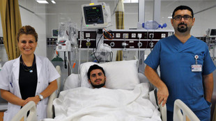 Top oynarken duran kalbi tekrar çalıştırıldı