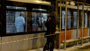 Tramvayda şüpheli paket