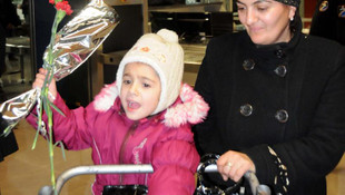 Ahıska Türklerinin ikinci kafilesi Erzincan'a geldi