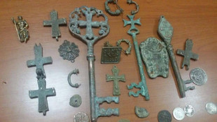 Uşak'ta tarihi eser operasyonu