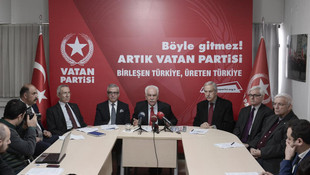 Vatan Partisi Genel Başkanı Perinçek: