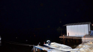 Zonguldakta tekne motoru hırsızlığı