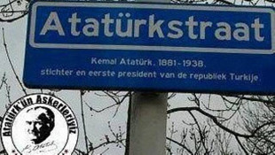 Atatürk ismi tüm dünyada yer alıyor!