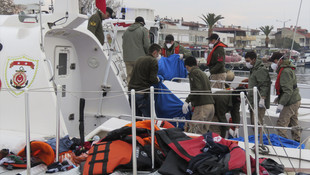 Çanakkalede mülteci teknesi faciası