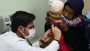 24 saatte bin 500 çocuk tedavi ediliyor