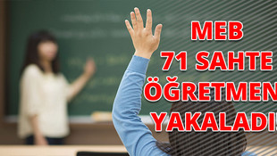 MEB 71 sahte öğretmenin görevine son verdi! Tüm öğretmen diplomaları incelemede!