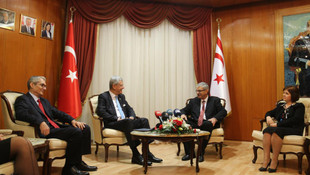 AB Bakanı ve Başmüzakereci Bozkır KKTC'de