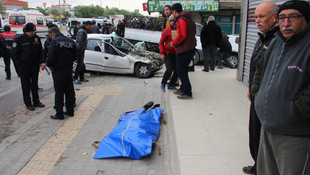 Adana'da trafik kazası: 1 ölü, 1 yaralı