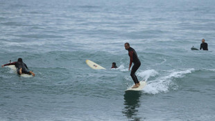 Alanya'da sörf keyfi