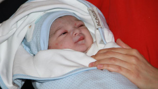 Baba sahnede anne doğumhanede