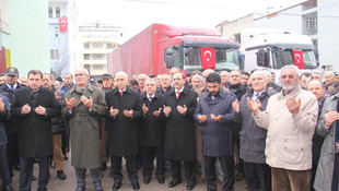 Bayırbucak Türkmenlerine 180 ton yardım