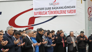 Bayırbucak Türkmenlerine yardım