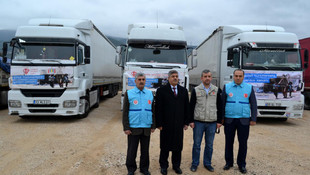 Bayırbucak Türkmenlerine yardımlar