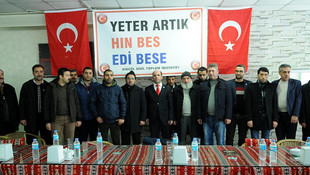 Bingöl'de 62 sivil toplum kuruluşu terör örgütünü kınadı