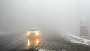 Bolu Dağı'nda yoğun sis