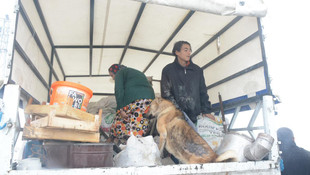 Çadırda kalan sığınmacılar evlere yerleştirildi